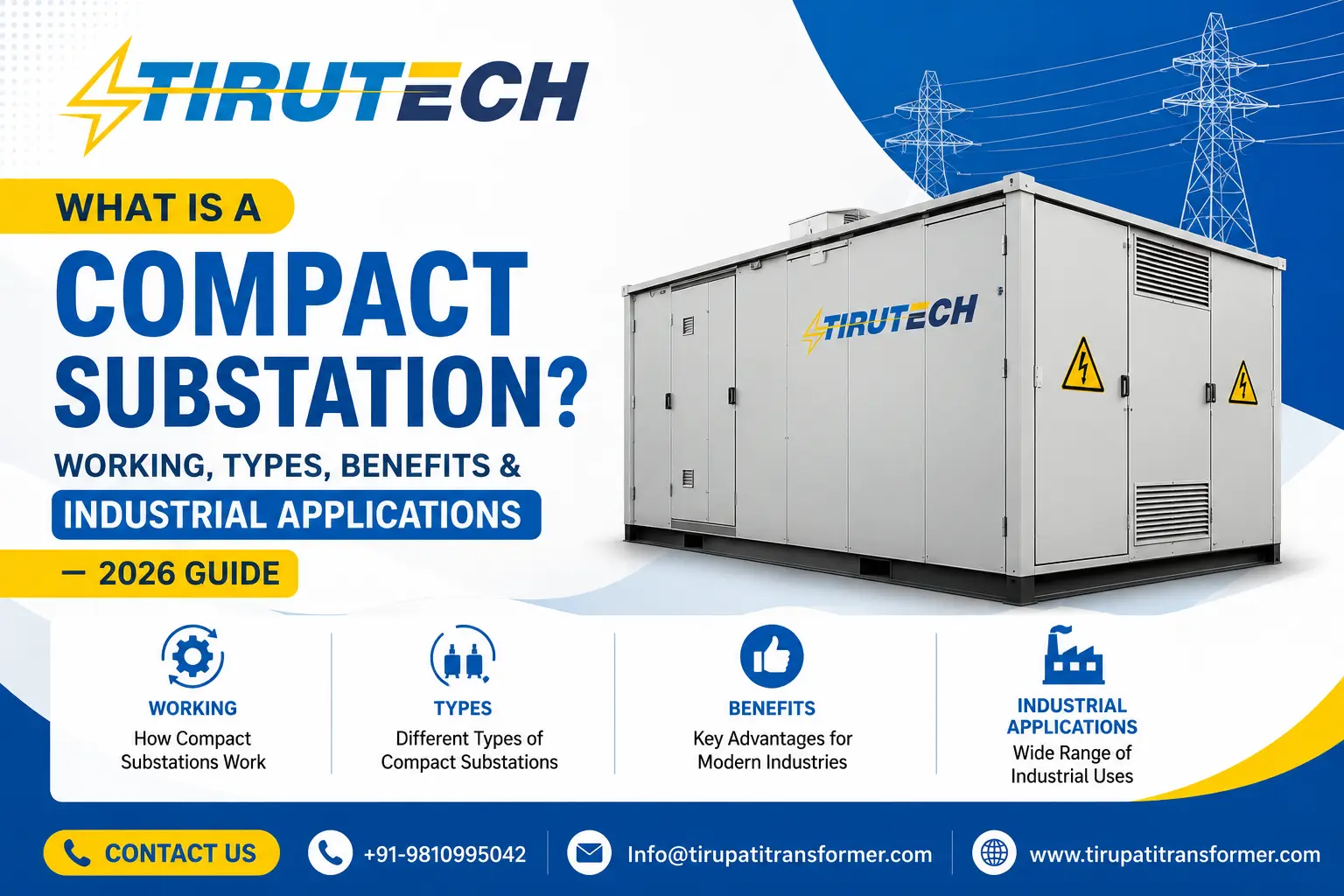 Compact Substation working, types and benefits
