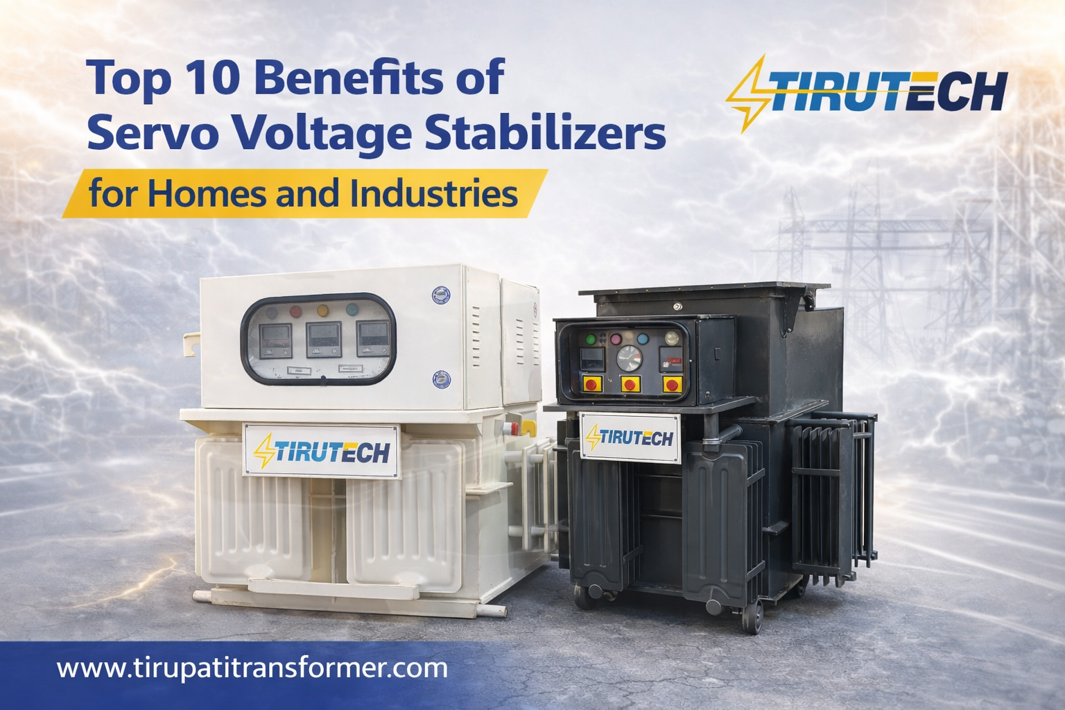 Top 10 Benefits of Servo Voltage Stabilizers for Homes and Industries