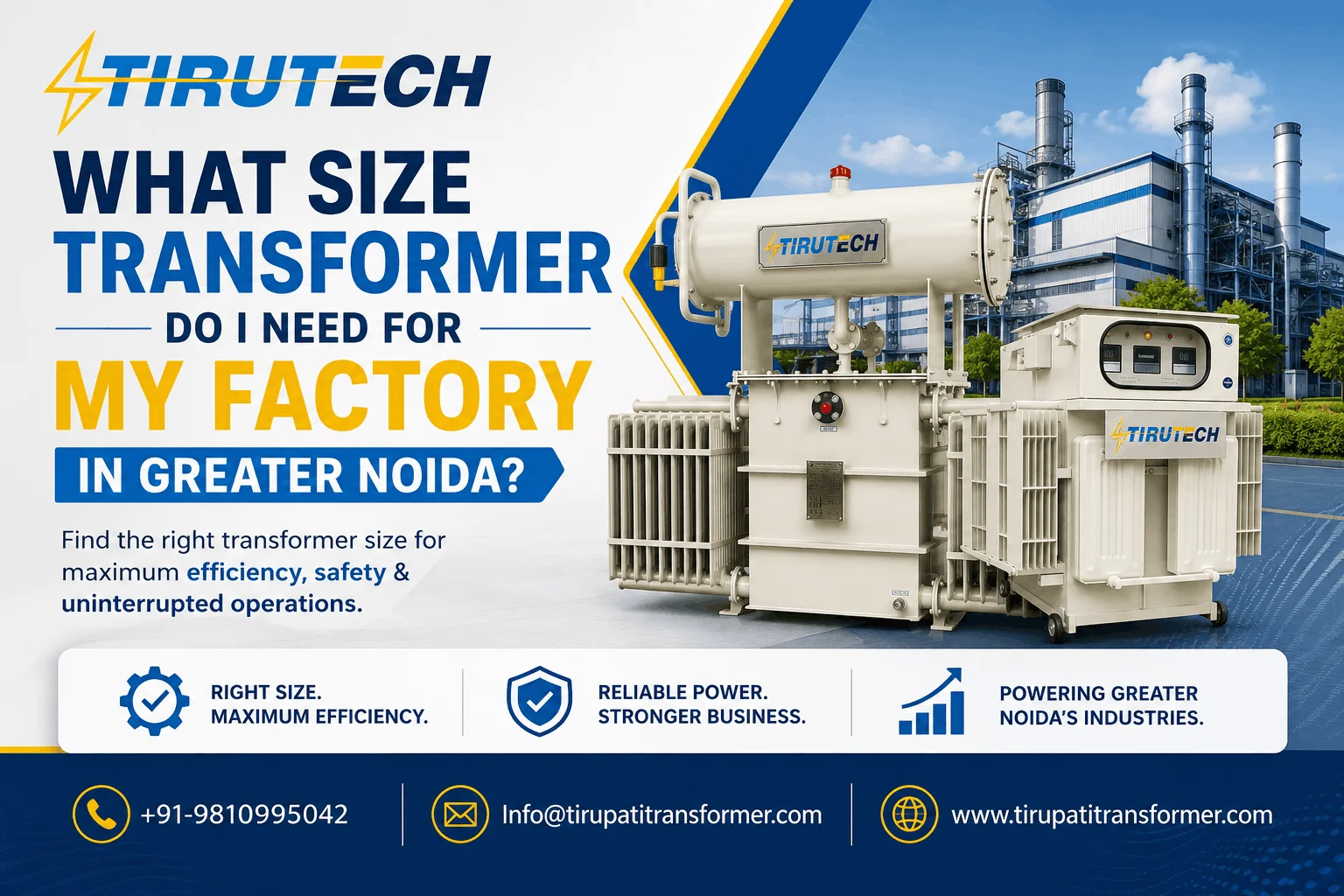Transformer For Factory Greater Noida