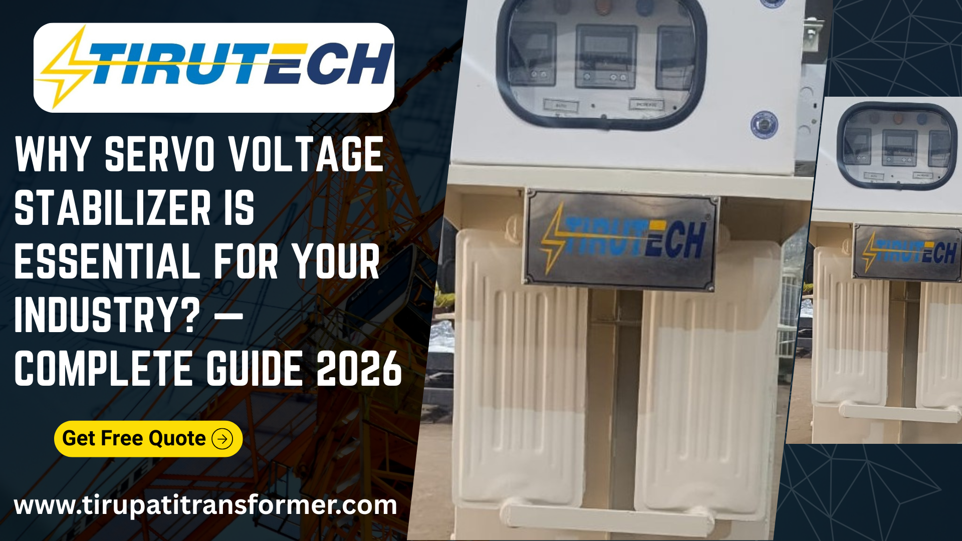 Why Servo Voltage Stabilizer is Essential for Your Industry? — Complete Guide 2026